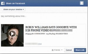 Robin Williams Scam