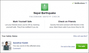 Nepal Earthquake Facebook Scam