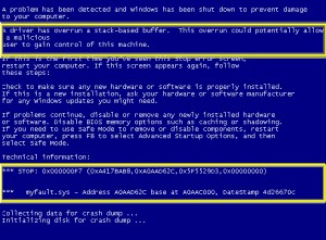 BSoD info