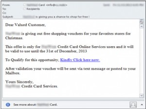 Free Voucher Scam