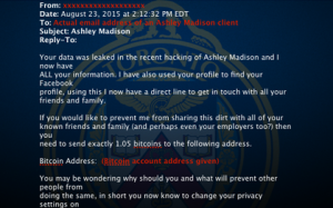 Ashley Madison Extortion